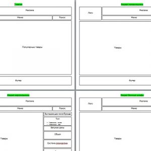 Нарисую схему дизайна для сайта