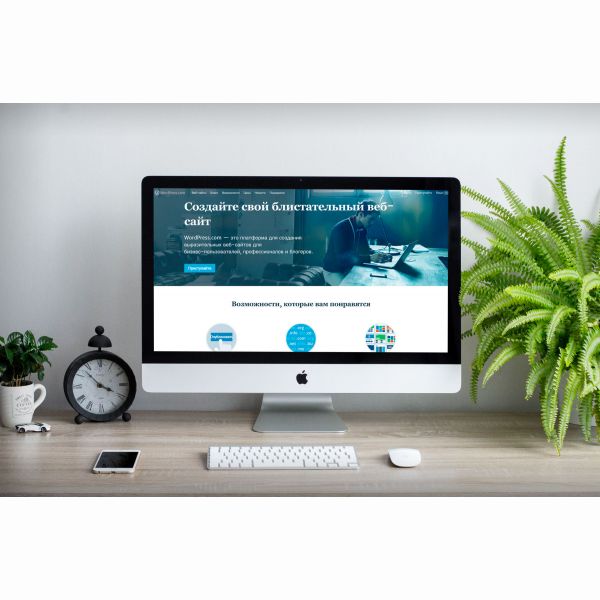 Создание сайта на  Wordpress